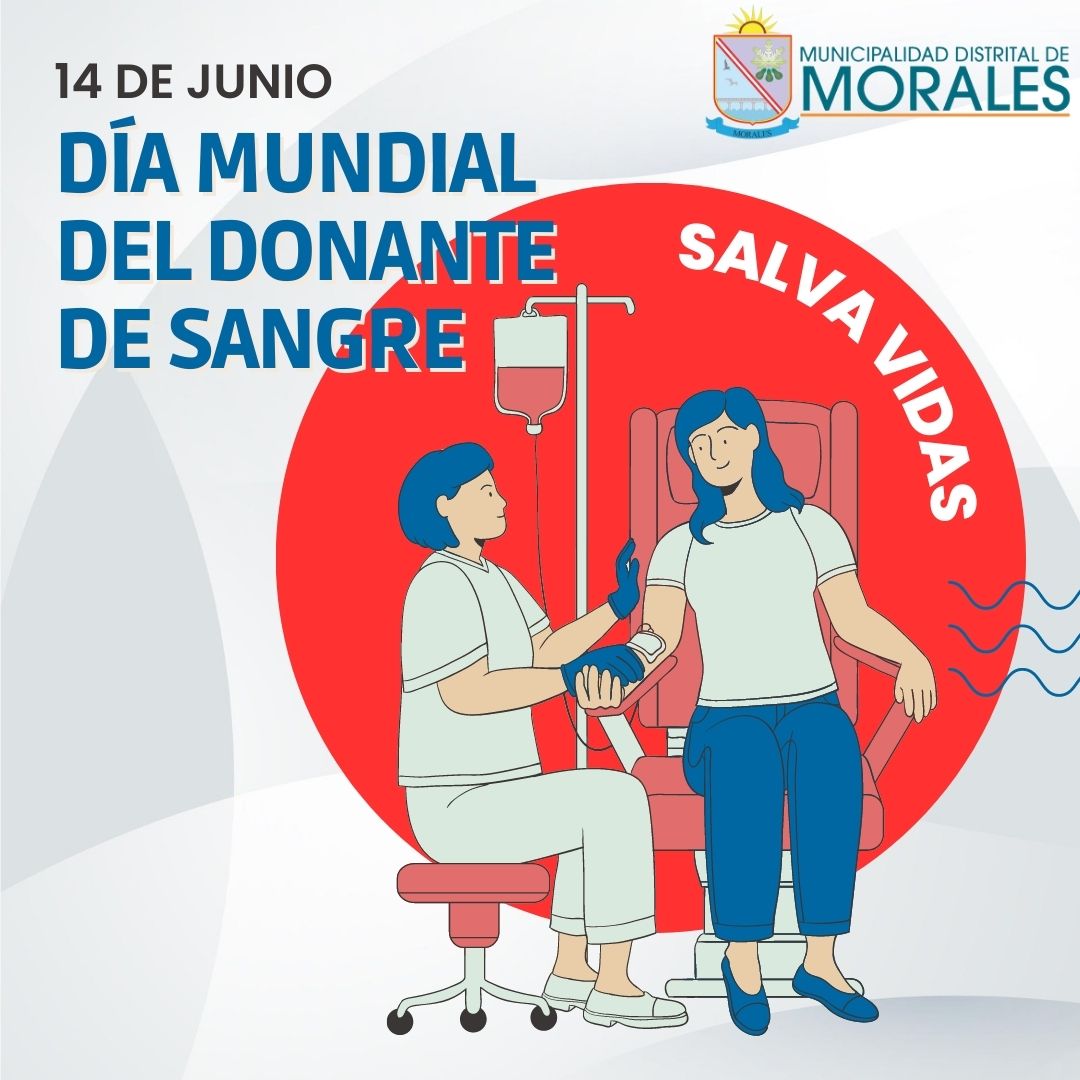 14 DE JUNIO DÍA MUNDIAL DEL DONANTE DE SANGRE. 